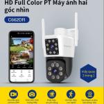 TOÀN CẢNH 360°, Camera Wifi VStarcam CS662DR Dual-Lens – Gắn Ngoài/Trong Nhà, Quay Pan/Tilt, Màu Ban Đêm, Báo Động, Kết Nối App – Giám Sát Không Gián Đoạn