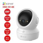 BÁO ĐỘNG KHI DI CHUYỂN, SẮC NÉT 4K – EZVIZ CS-H6C G1 camera wifi 8MP 4K, chế độ tuần tra tự động, phát hiện tiếng ồn & con người, pan/tilt linh hoạt, hỗ trợ thẻ 512GB,