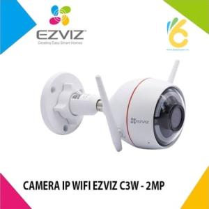 KẾT NỐI BỀN BỈ, Camera Ezviz CV310 (C3W) 2MP Wifi, ăng-ten kép, truyền tín hiệu mạnh xuyên tường, đèn + còi cảnh báo, quay đêm 30m, hỗ trợ IP66, lý tưởng lắp cổng, hành lang, sân vườn