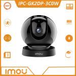 GIÁM SÁT 360° cùng Imou Rex 2D 3MP IPC-GK2DP-3C0W, Xoay toàn cảnh, Cảnh báo đột nhập, Đàm thoại hai chiều, Hồng ngoại 10 m, Chế độ riêng tư vật lý, Kết nối WiFi 2.4 GHz hoặc RJ45